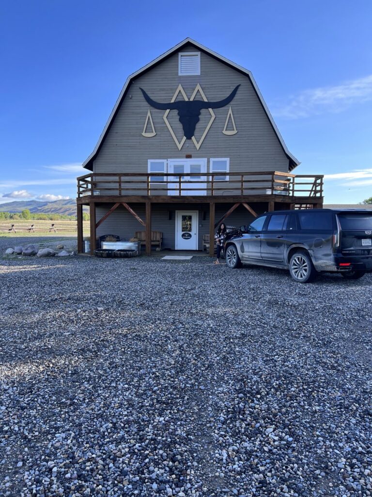 The Gerry Spence Method barn at Thunderhead Ranch