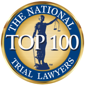 The National Trial Lawyers Top 100 Civil Plaintiff badge
